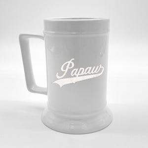 Papaw Retro Style Funny Father’S Day Gift For Dad Grandpa Gift Beer Stein