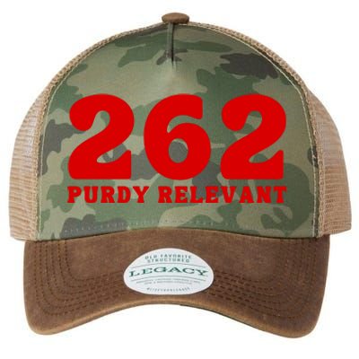 Purdy Relevant San Francisco Football Playoffs Legacy Tie Dye Trucker Hat