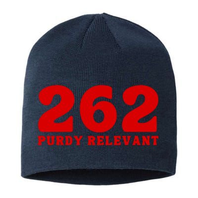 Purdy Relevant San Francisco Football Playoffs Sustainable Beanie