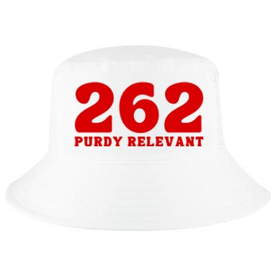 Purdy Relevant San Francisco Football Playoffs Cool Comfort Performance Bucket Hat