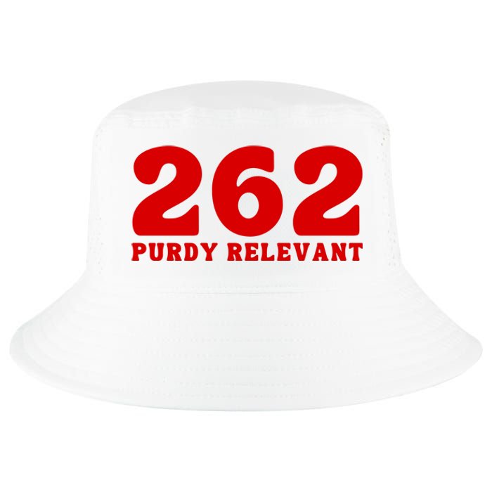 Purdy Relevant San Francisco Football Playoffs Cool Comfort Performance Bucket Hat