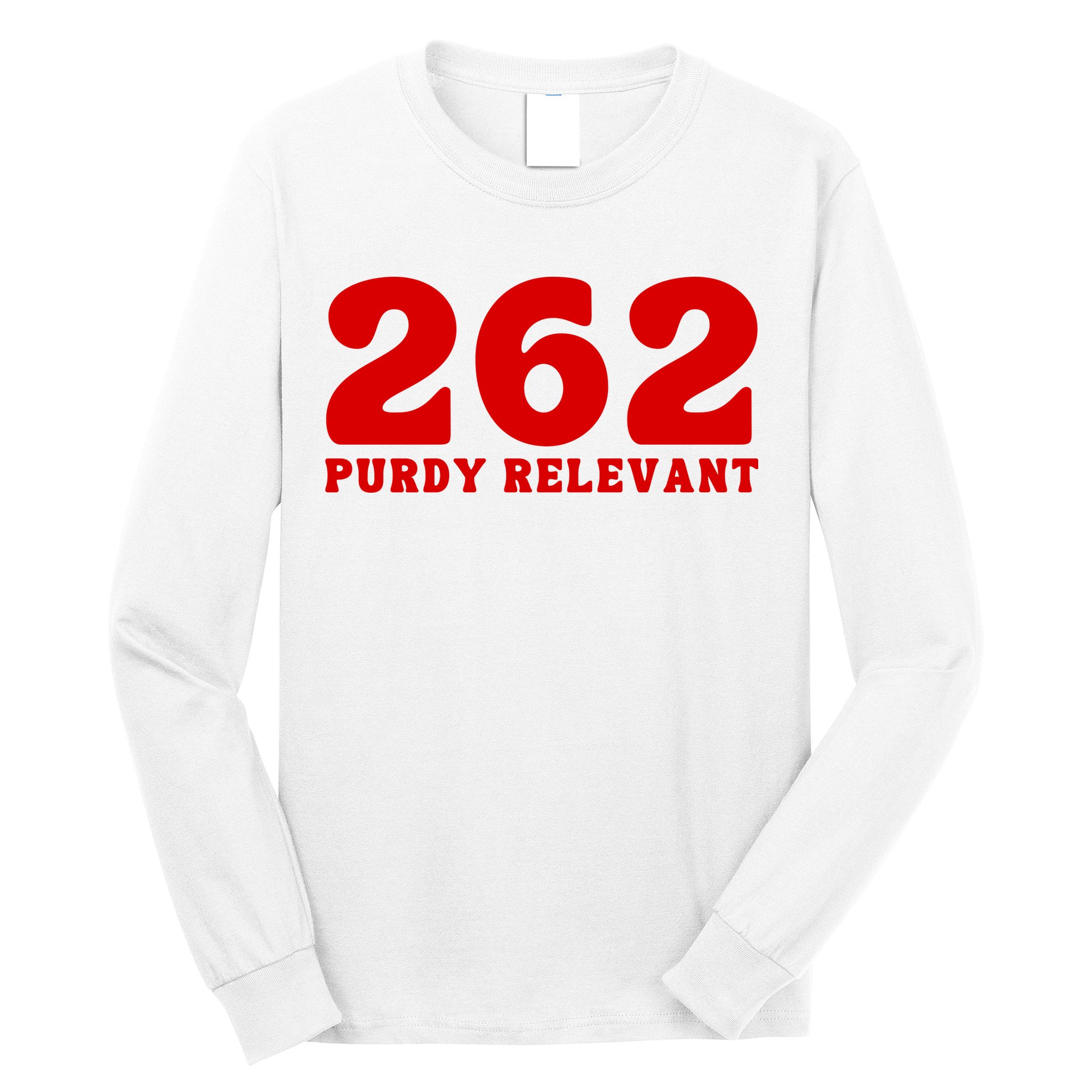 Purdy Relevant San Francisco Football Playoffs Long Sleeve Shirt
