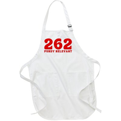 Purdy Relevant San Francisco Football Playoffs Full-Length Apron With Pockets