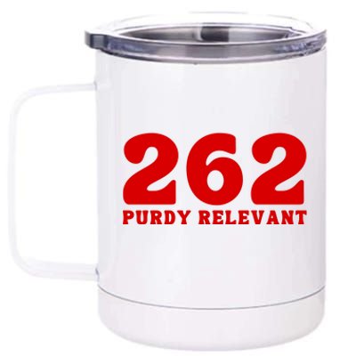 Purdy Relevant San Francisco Football Playoffs 12 oz Stainless Steel Tumbler Cup