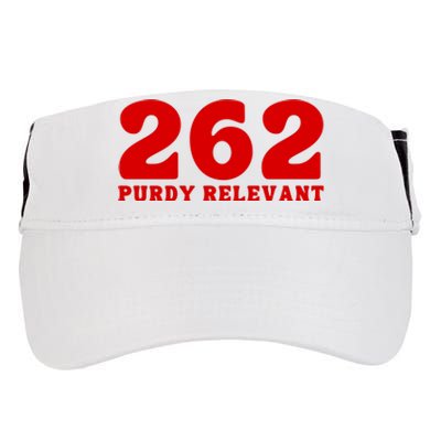 Purdy Relevant San Francisco Football Playoffs Adult Drive Performance Visor