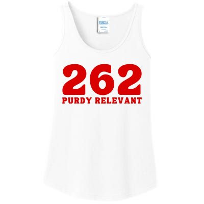 Purdy Relevant San Francisco Football Playoffs Ladies Essential Tank