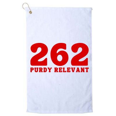 Purdy Relevant San Francisco Football Playoffs Golf Towel