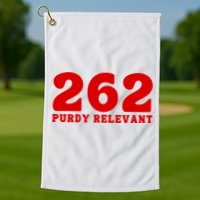 Purdy Relevant San Francisco Football Playoffs Golf Towel