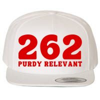 Purdy Relevant San Francisco Football Playoffs Wool Snapback Cap