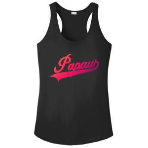 Papaw Retro Style Funny Father’S Day Gift For Dad Grandpa Gift Ladies PosiCharge Competitor Racerback Tank