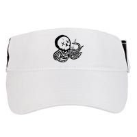Punk Rock Skeleton Octopus Adult Drive Performance Visor