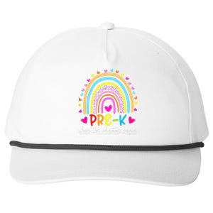 PreK rainbow teacher team PreK squad Snapback Five-Panel Rope Hat