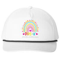 PreK rainbow teacher team PreK squad Snapback Five-Panel Rope Hat