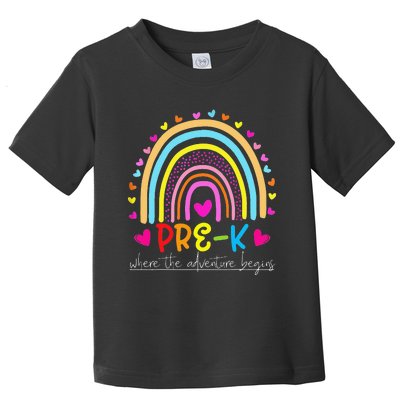 PreK rainbow teacher team PreK squad Toddler T-Shirt