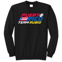 Puerto Rico - Team Rubio - Baseball Flag Sweatshirt