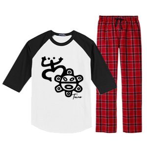 Puerto Rico Taino Coqui Frog Raglan Sleeve Pajama Set