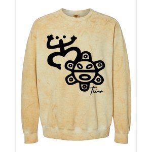 Puerto Rico Taino Coqui Frog Colorblast Crewneck Sweatshirt