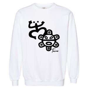 Puerto Rico Taino Coqui Frog Garment-Dyed Sweatshirt