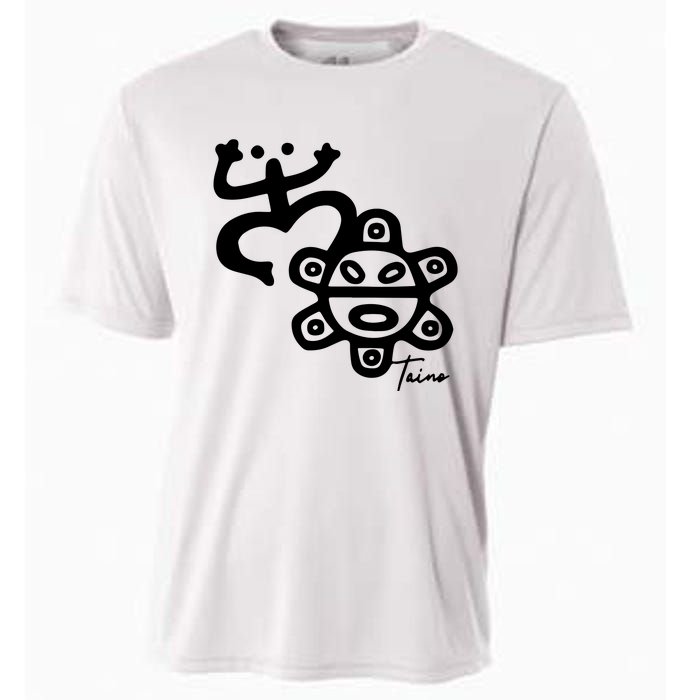 Puerto Rico Taino Coqui Frog Cooling Performance Crew T-Shirt