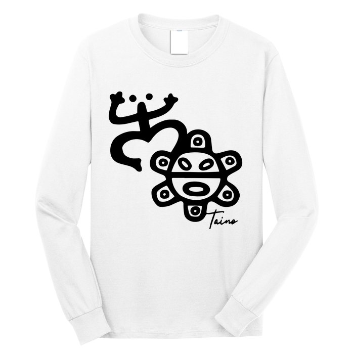 Puerto Rico Taino Coqui Frog Long Sleeve Shirt