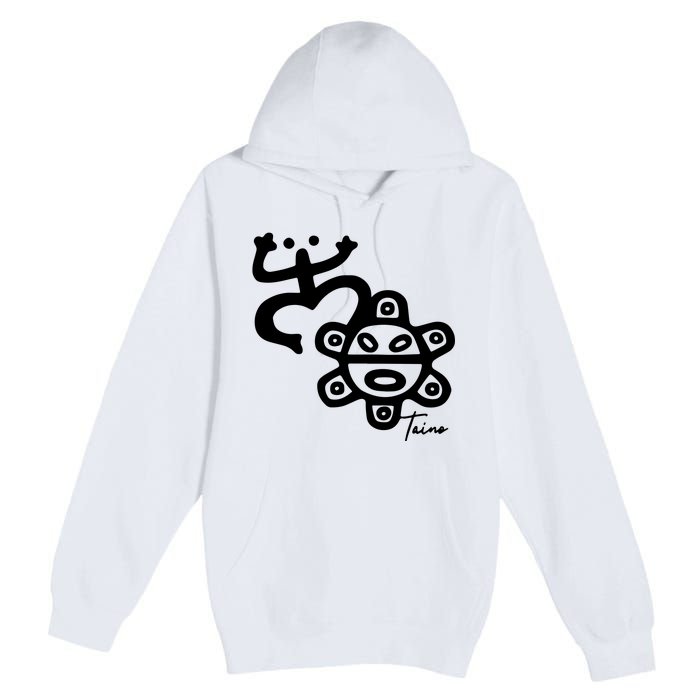 Puerto Rico Taino Coqui Frog Premium Pullover Hoodie