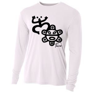 Puerto Rico Taino Coqui Frog Cooling Performance Long Sleeve Crew