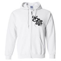 Puerto Rico Taino Coqui Frog Full Zip Hoodie