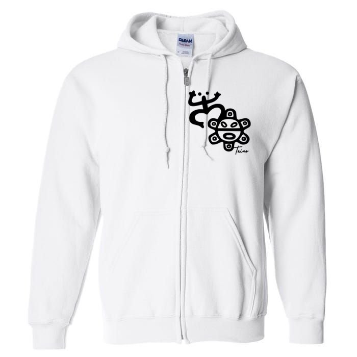 Puerto Rico Taino Coqui Frog Full Zip Hoodie