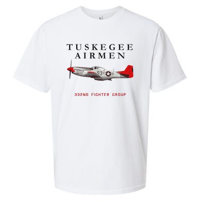 P51d Red Tail Mustang Sueded Cloud Jersey T-Shirt