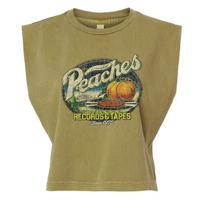 Peaches Records & Tapes 1975 Garment-Dyed Women's Muscle Tee