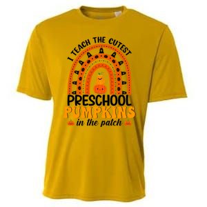 Preschool Rainbow Teacher I Teach The Cutest Pumpkins Gift Cooling Performance Crew T-Shirt