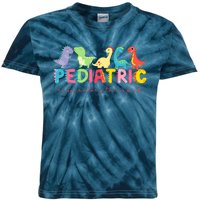 Pediatric Respiratory Therapist Dinosaur Nurse Appreciation Kids Tie-Dye T-Shirt