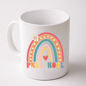 Preschool Rainbow Teacher Team Preschool Squad Gift Coffee Mug