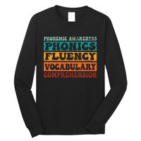 Phonemic Reading Teacher Science of Reading Phonics Long Sleeve Shirt