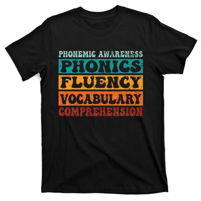 Phonemic Reading Teacher Science of Reading Phonics T-Shirt