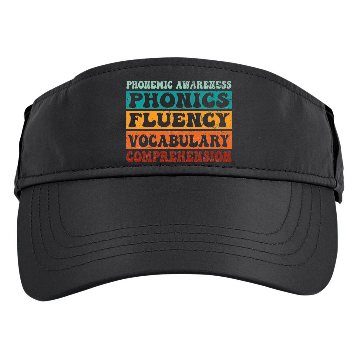 Phonemic Reading Teacher Science of Reading Phonics Adult Drive Performance Visor