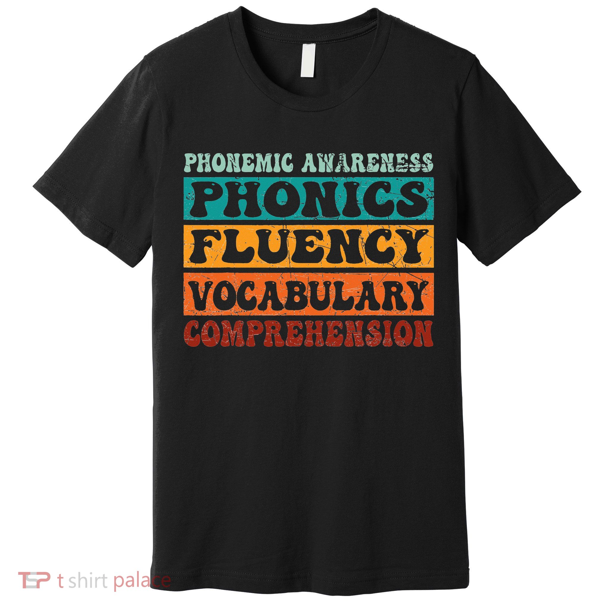 Phonemic Reading Teacher Science of Reading Phonics Premium T-Shirt
