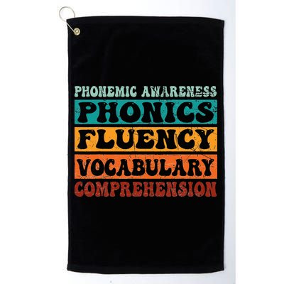 Phonemic Reading Teacher Science of Reading Phonics Golf Towel