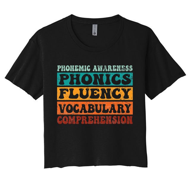 Phonemic Reading Teacher Science of Reading Phonics Crop Top
