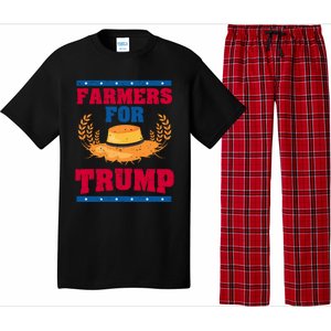 Pride Republican Usa Patriot Farmers For Trump Election Cool Gift Pajama Set