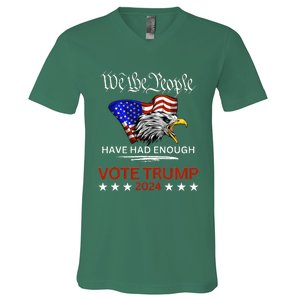 Pro Republican Vote Trump 2024 We The People Have Had Enough V-Neck T-Shirt