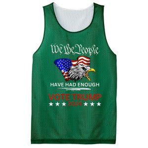 Pro Republican Vote Trump 2024 We The People Have Had Enough Mesh Reversible Basketball Jersey Tank