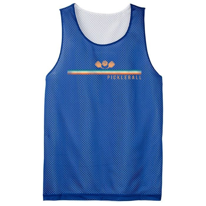 Pickleball Retro Vintage Pickleball Meaningful Gift Mesh Reversible Basketball Jersey Tank