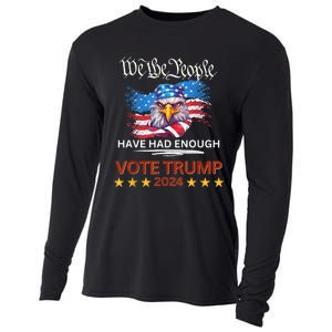 Pro Republican VOTE TRUMP 2024 We The People Have Had Enough Cooling Performance Long Sleeve Crew