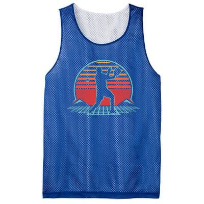 Pickleball Retro Vintage 80s Style Player Gift Cute Gift Mesh Reversible Basketball Jersey Tank