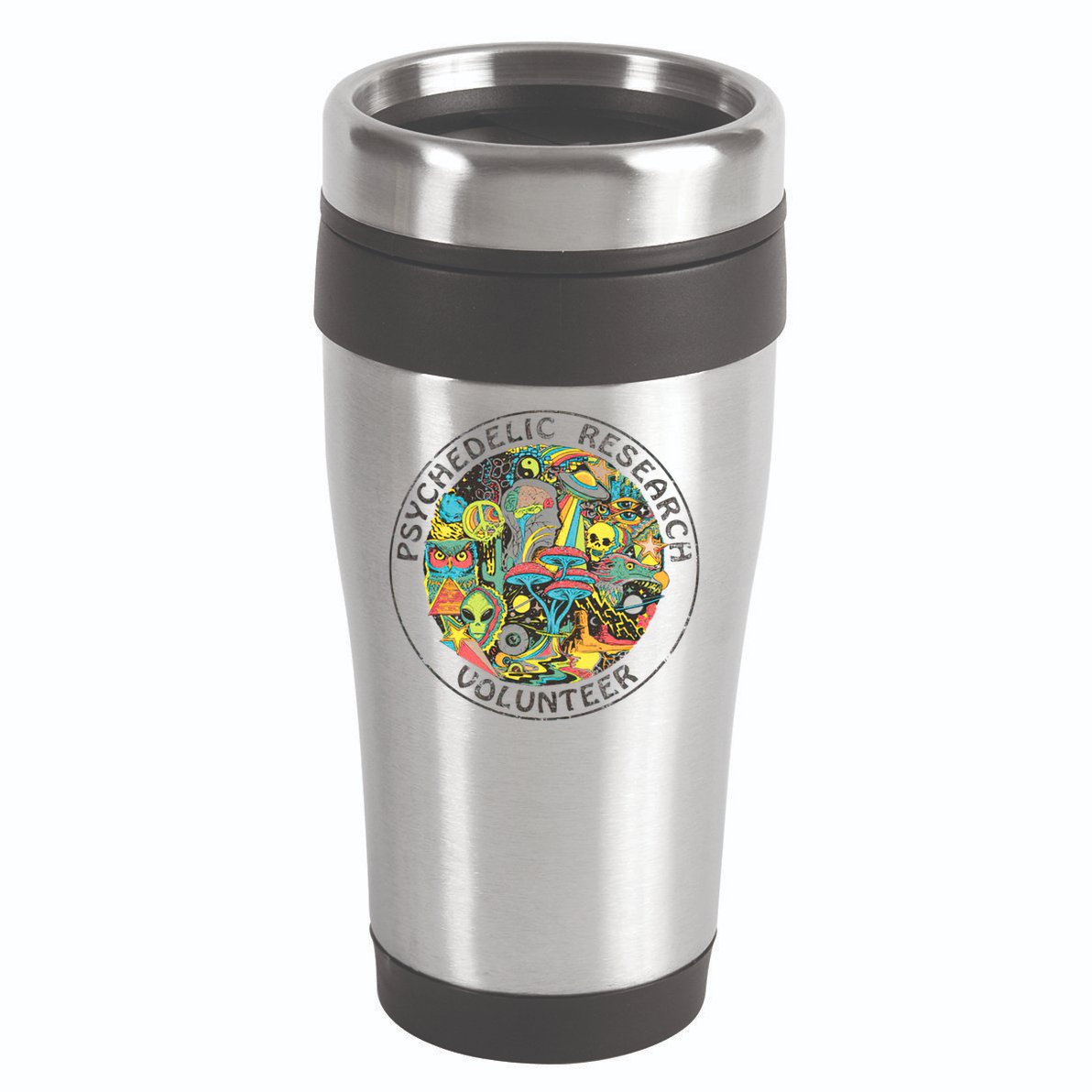 Psychedelic Research Volunteer 16oz Travel Tumbler