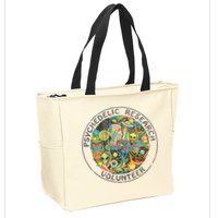Psychedelic Research Volunteer Zip Tote Bag