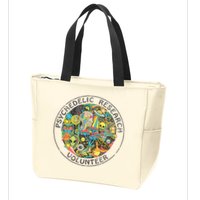 Psychedelic Research Volunteer Zip Tote Bag