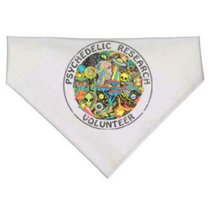 Psychedelic Research Volunteer USA-Made Doggie Bandana