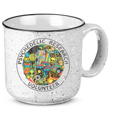 Psychedelic Research Volunteer 15oz Campfire Ceramic Mug